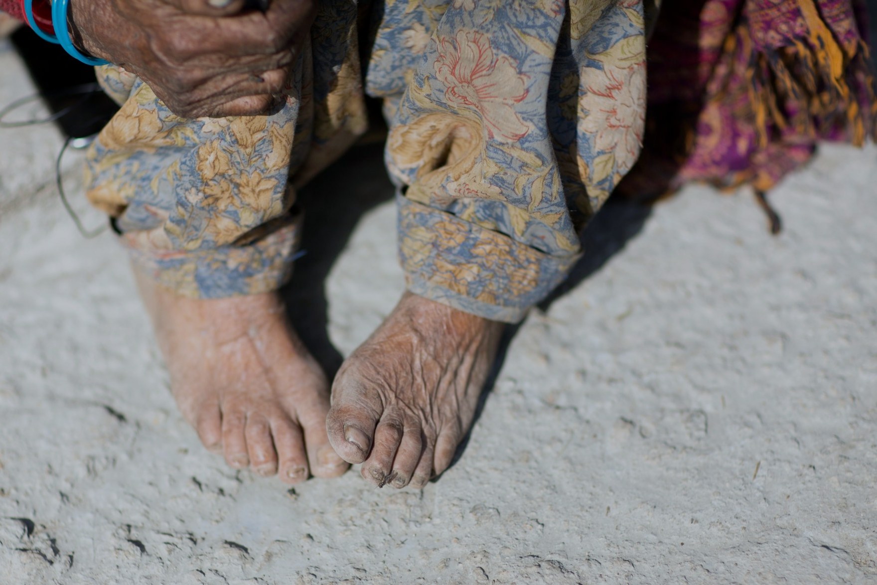 A hundred years, written in her feet. â€” Himachal Pradesh Â· Nov 2015