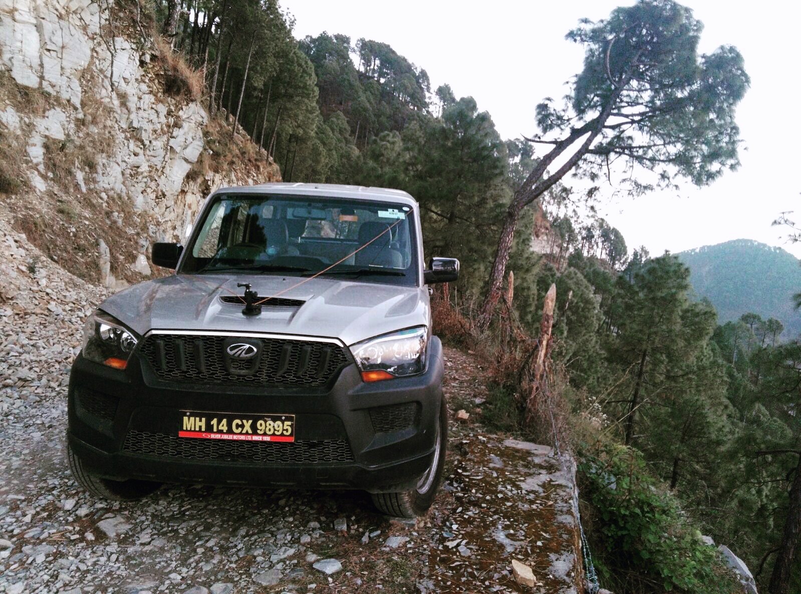 The ride, up in the hills. â€” Himachal Pradesh