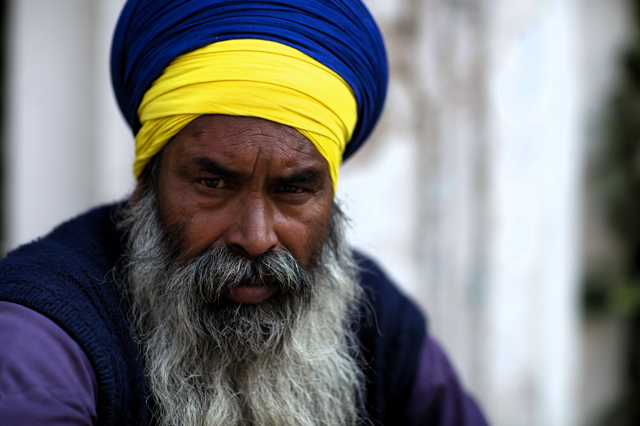 A Sikh elder. â€” Amritsar, Punjab Â· Nov 2015