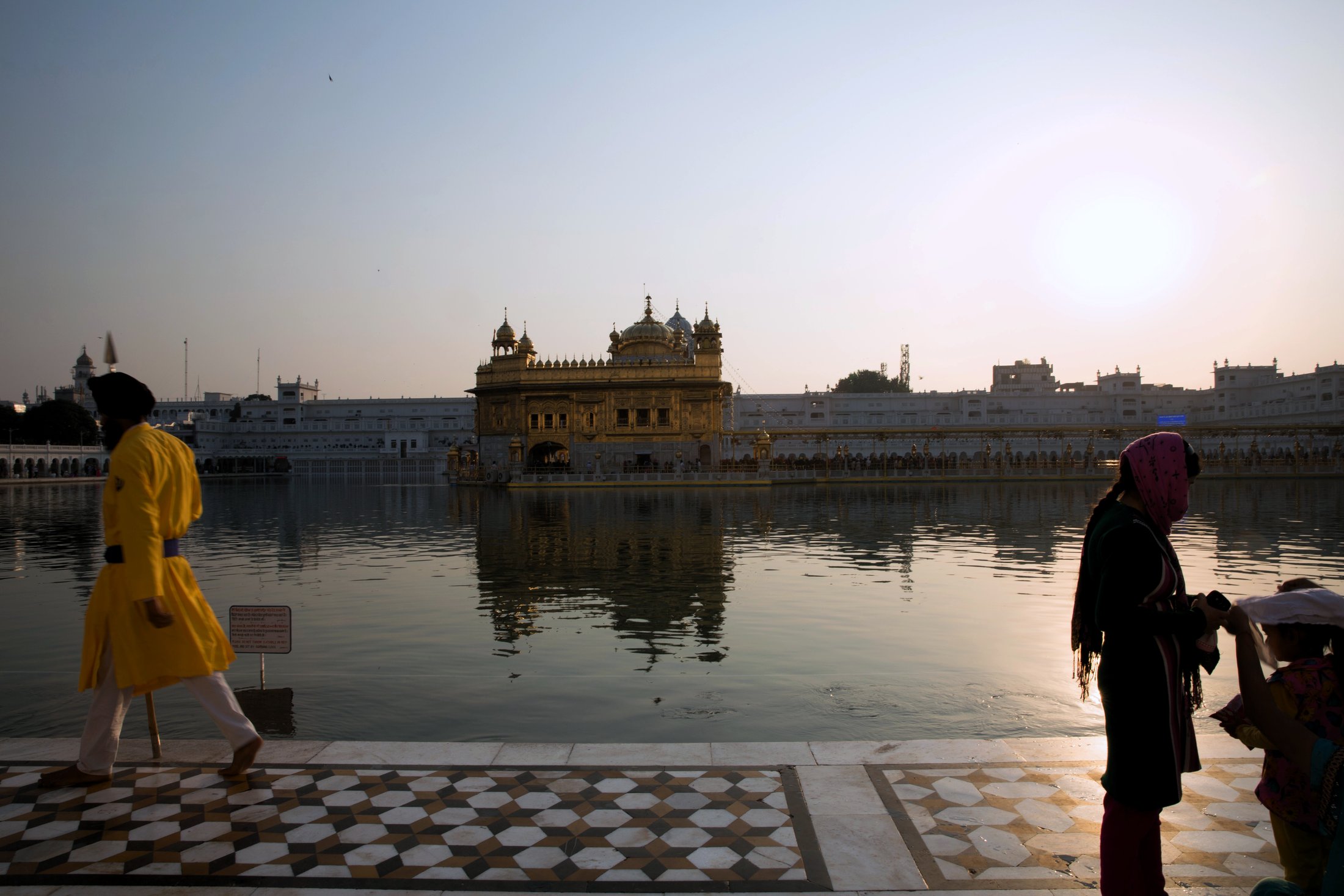 By the Golden Temple. â€” Amritsar, Punjab Â· Nov 2015