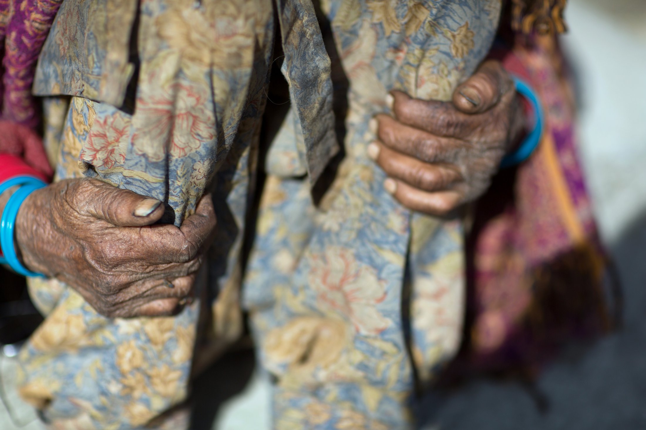 Hands that have seen a century. â€” Himachal Pradesh Â· Nov 2015