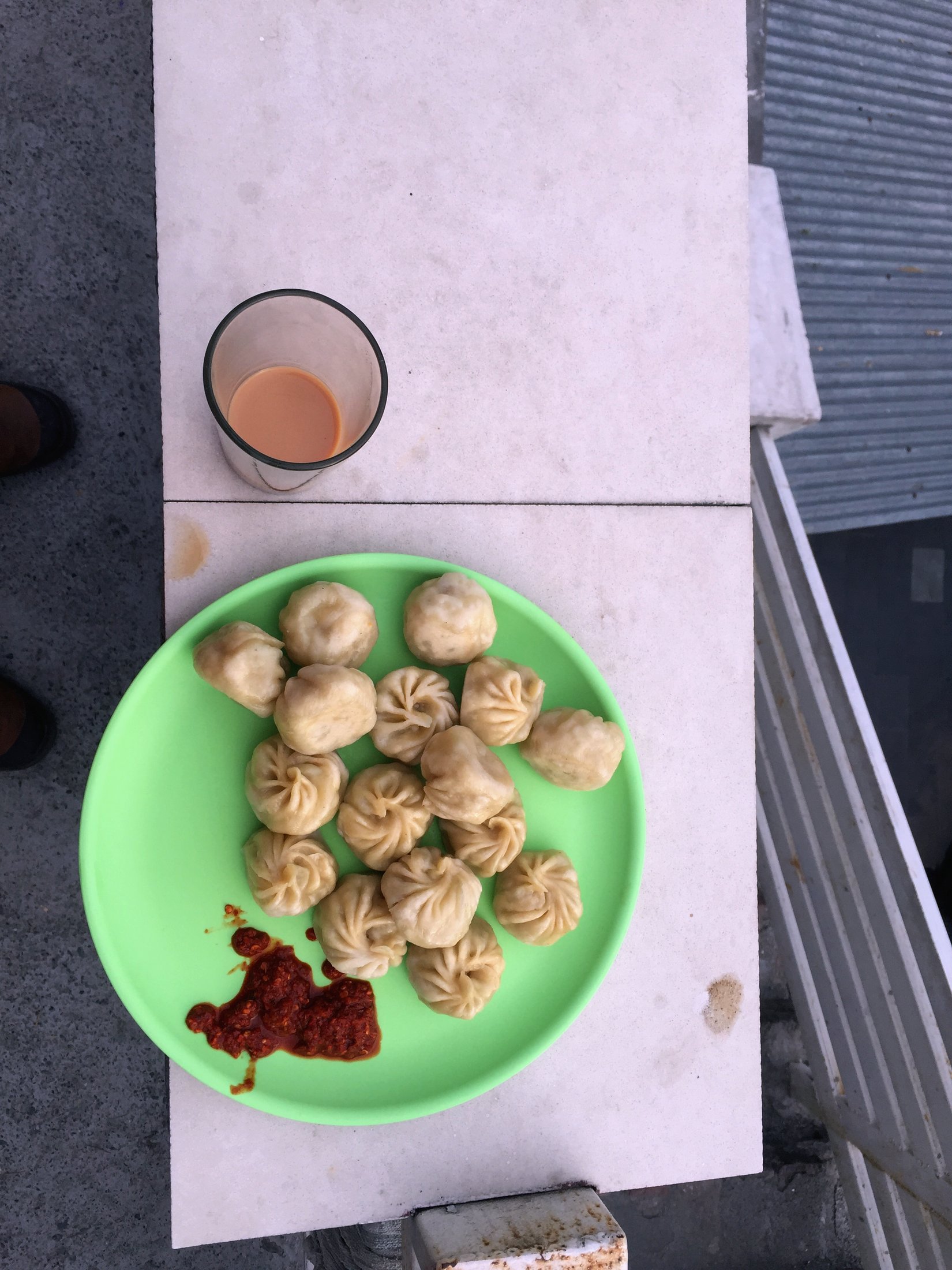 Momos and chai â€” they taste better up here. â€” Dalhousie, Himachal Pradesh Â· Nov 2015