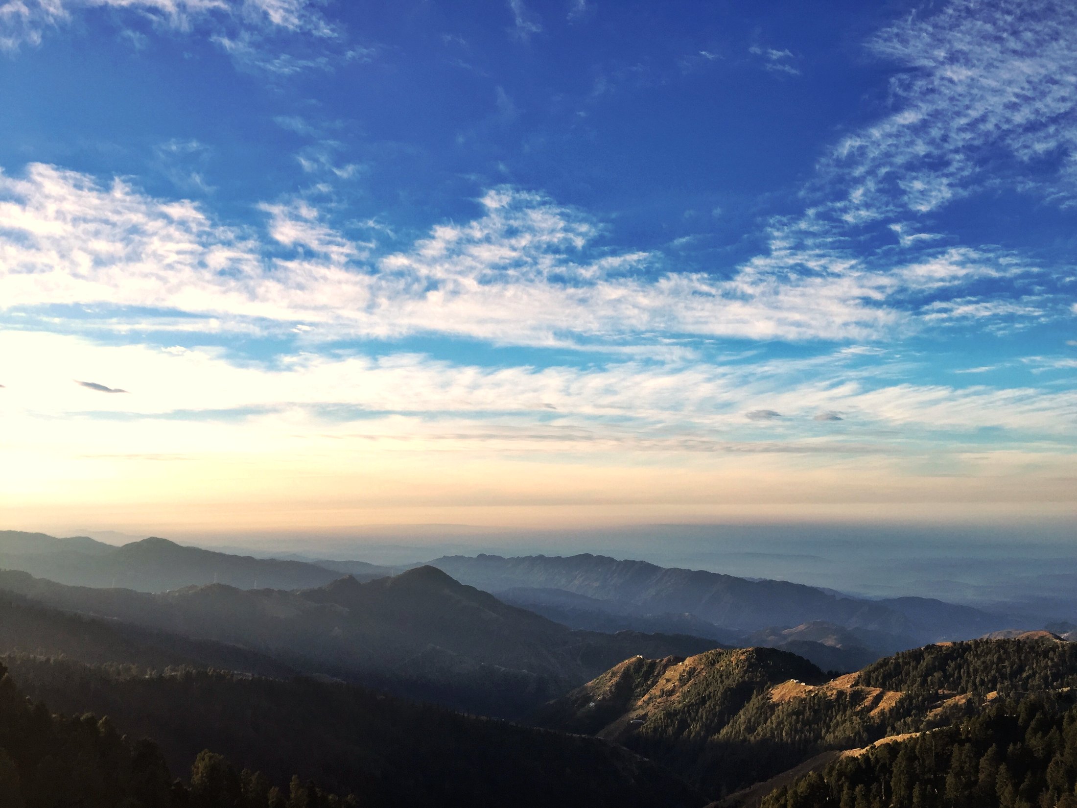 Ridge after ridge. â€” Chamba, Himachal Pradesh Â· Nov 2015